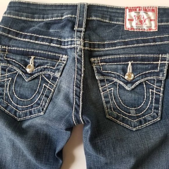 True Religion Disco Billy Big T Straight Jeans - Picture 4 of 6